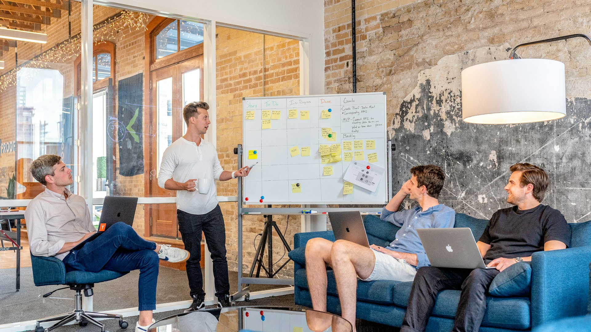 Agile Systems delivery team collaborating